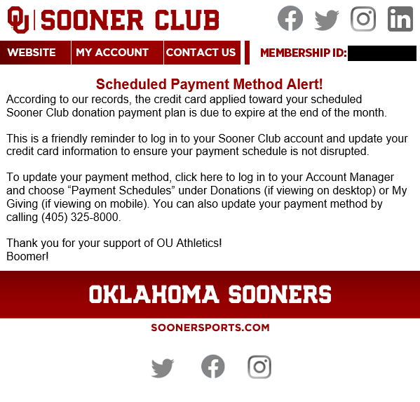 Payment Plan Email Examples